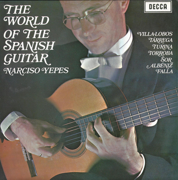 Narciso Yepes - World Of The Spanish Guitar - Used Vinyl Record