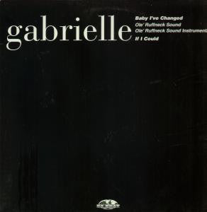 Gabrielle - Baby I've Changed - Used Vinyl Record 12"