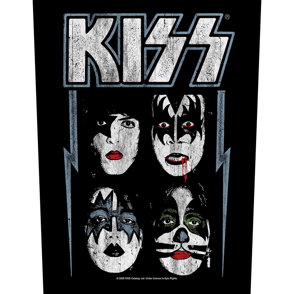 KISS - FACES (BACKPATCH) - Patch - PHD