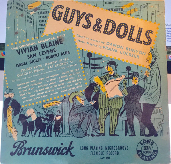 Feuer & Martin - Guys And Dolls - Used Vinyl Record