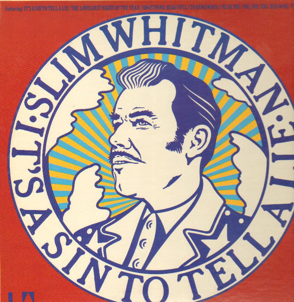 Slim Whitman - It's A Sin To Tell A Lie - Used Vinyl Record