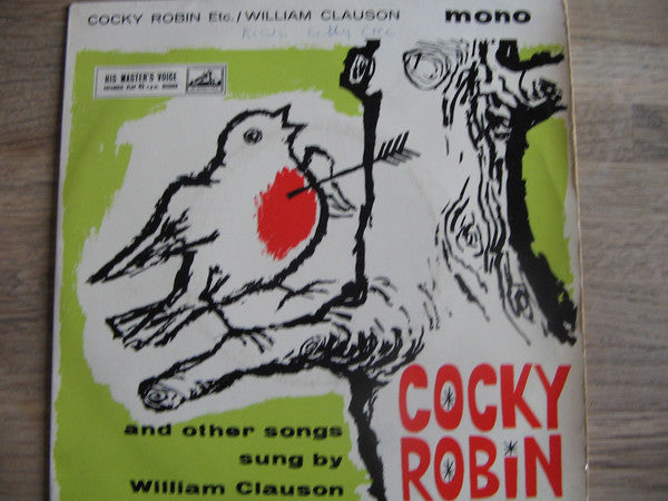 William Clauson - Cocky Robin - Used Vinyl Record 7"