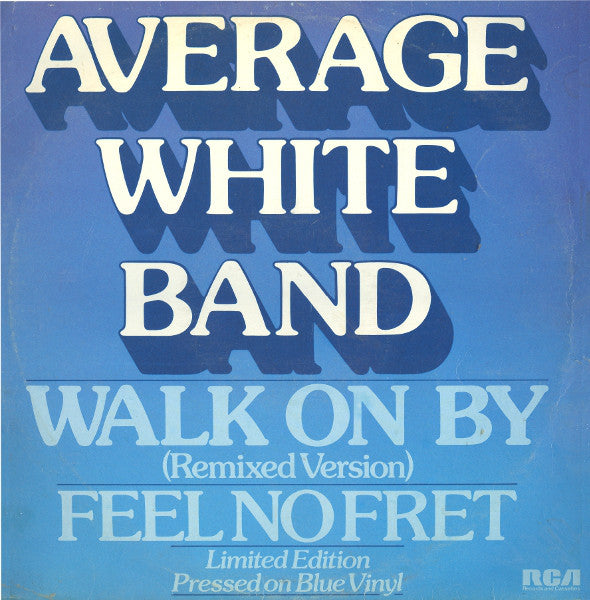 Average White Band - Walk On By - Used Vinyl Record 12"