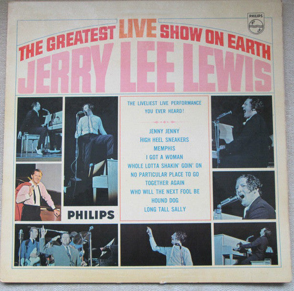 Jerry Lee Lewis - Greatest Live Show On Earth - Used Vinyl Record