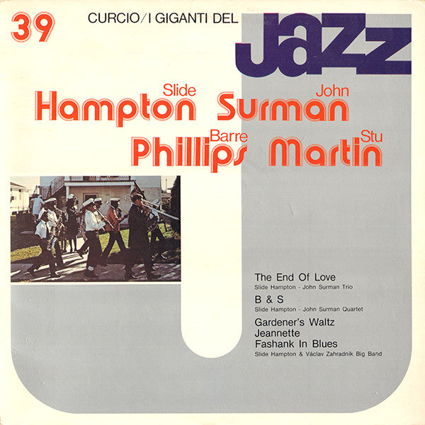 Slide Hampton - I Giganti Del Jazz 39 - Used Vinyl Record