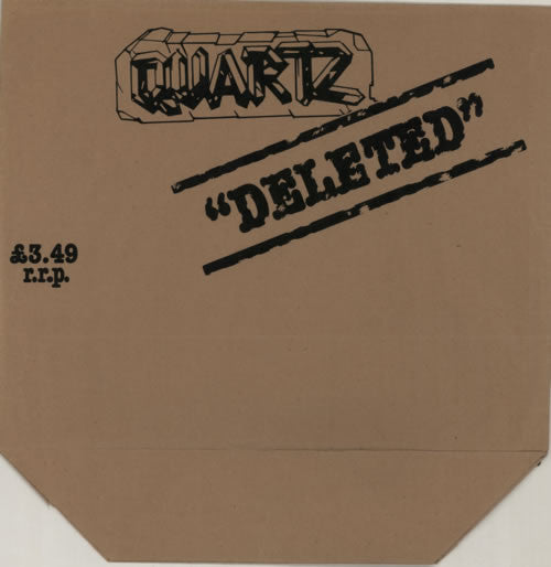 Quartz - Deleted - Used Vinyl Record