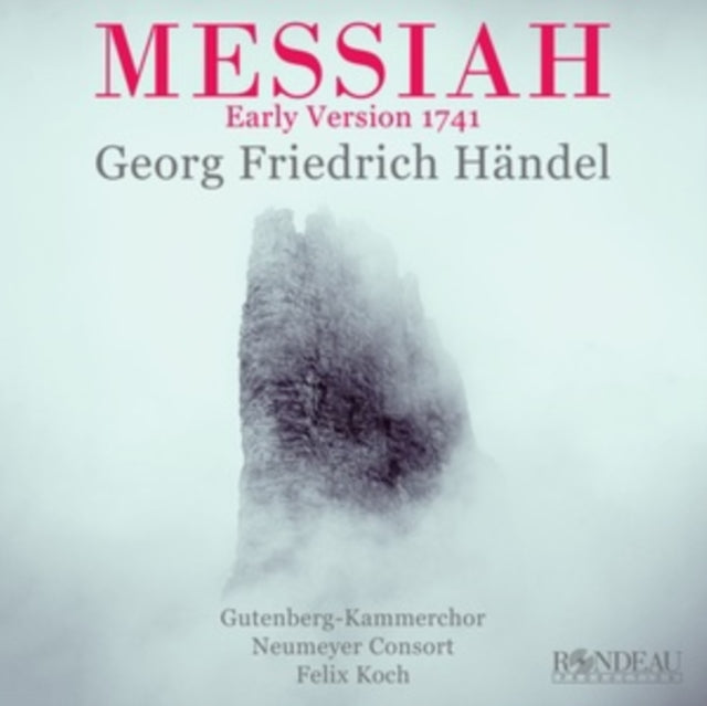 GUTENBERG-KAMMERCHOR - HANDEL - MESSIAH 1741 - CD