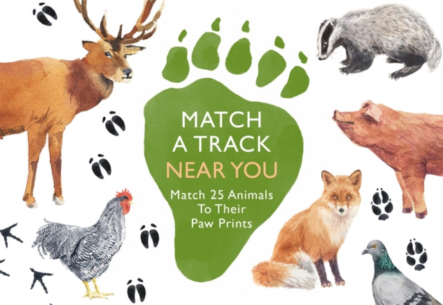 Laurence King Publis - Match a Track Near You : Match 25 Animals To Th
