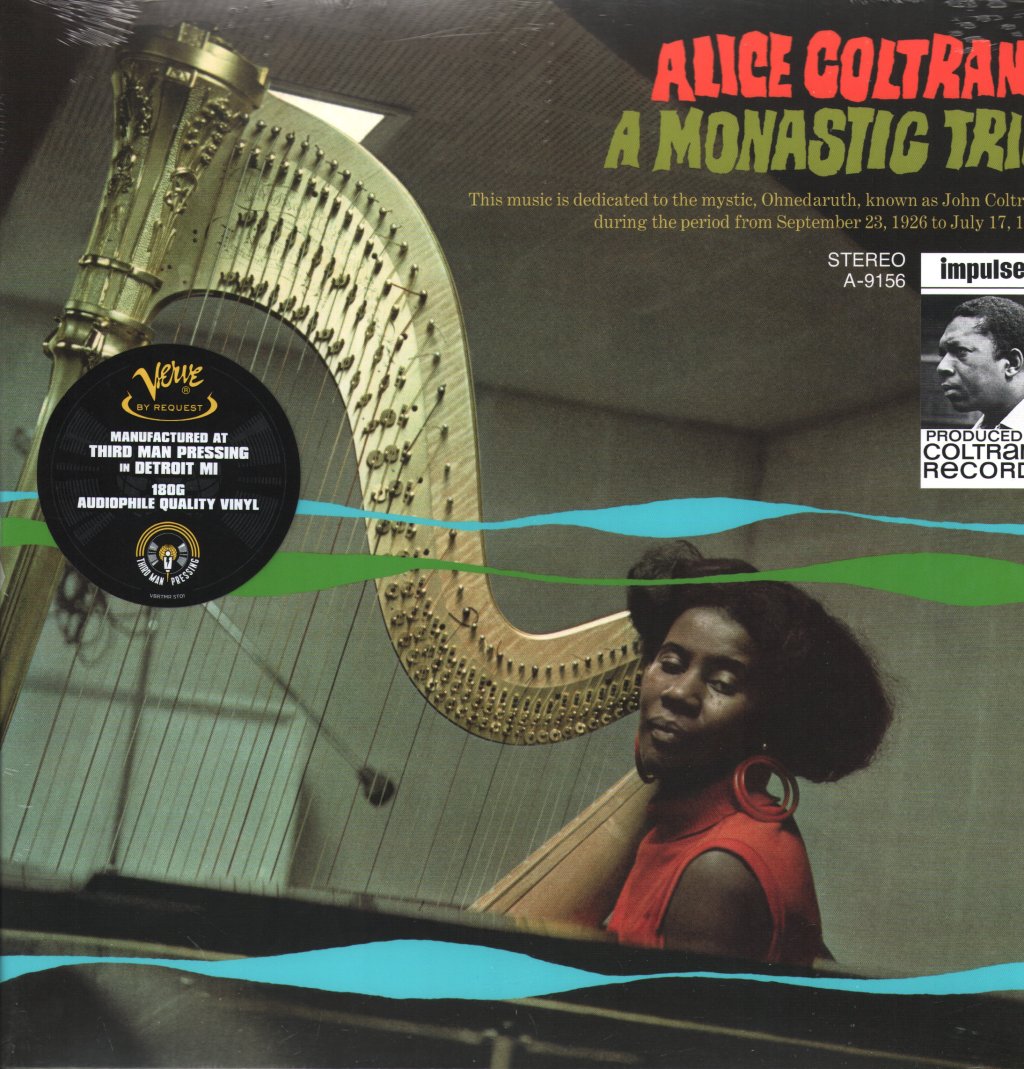 Alice Coltrane - A Monastic Trio - Vinyl Record lp