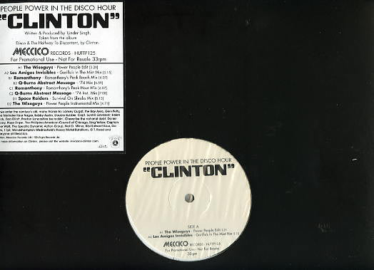 Clinton - People Power In The Disco Hour - Used Vinyl Record