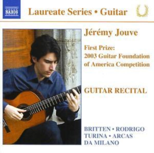 JEREMY JOUVE - VARIOUS: GUITAR RECITAL - New CD