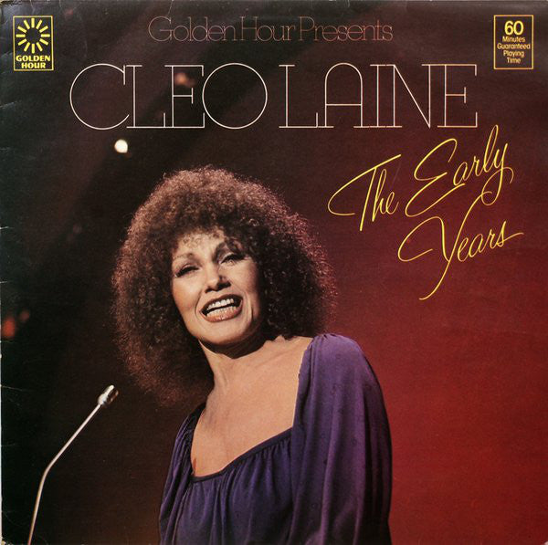 Cleo Laine - Early Years - Used Vinyl Record