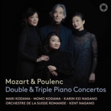 MARI KODAMA  MOMO KO - MOZART & POULENC DOUBLE & TRIP - CD