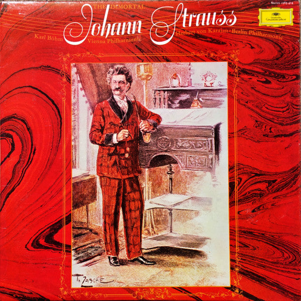 Wiener Philharmonike - Immortal Johann Strauss - Used Vinyl Record