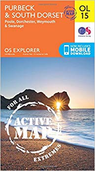 Ordnance Survey - Purbeck & South Dorset, Poole, Dorchester, Weymouth