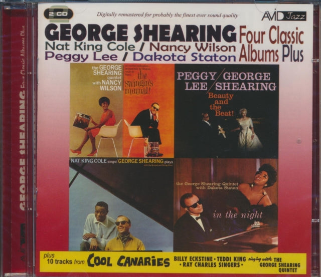 GEORGE SHEARING - Four Classic Albums Plus (The Swingins Mutual! / In