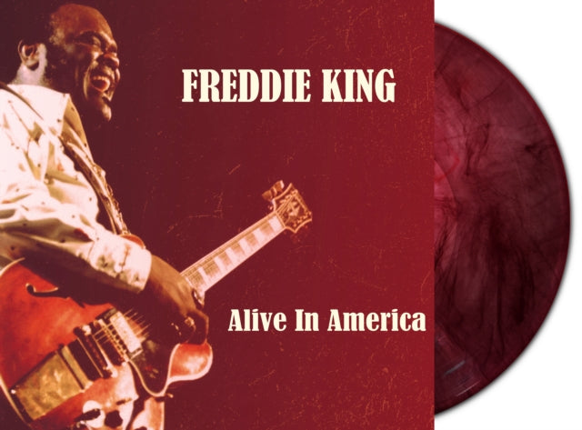 FREDDIE KING - Alive In America (Red Marble Vinyl) - Vinyl Record