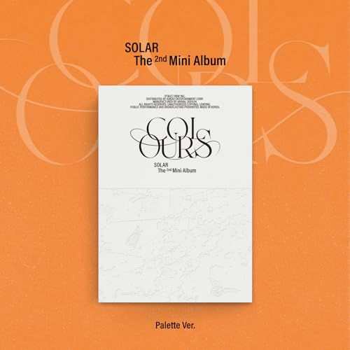 SOLAR - 2nd Mini Album [Colours] (Palette Ver.) - CD