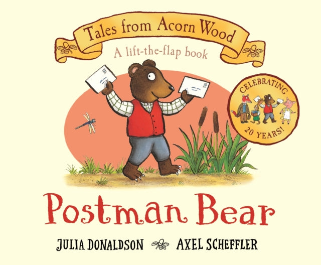 Julia Donaldson - Postman Bear : 20th Anniversary Edition - Board book