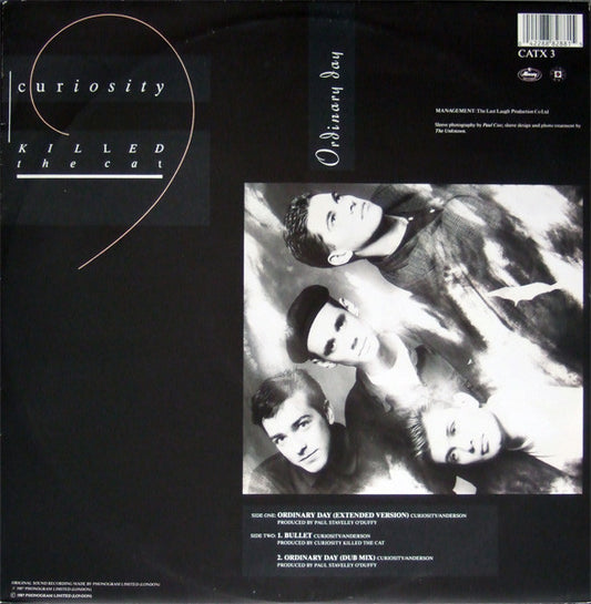 Curiosity Killed The - Ordinary Day - Used Vinyl Record 12"