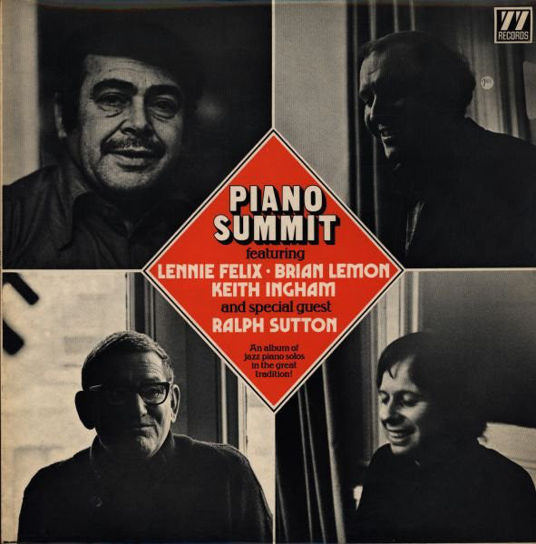 Lennie Felix - Piano Summit - Used Vinyl Record