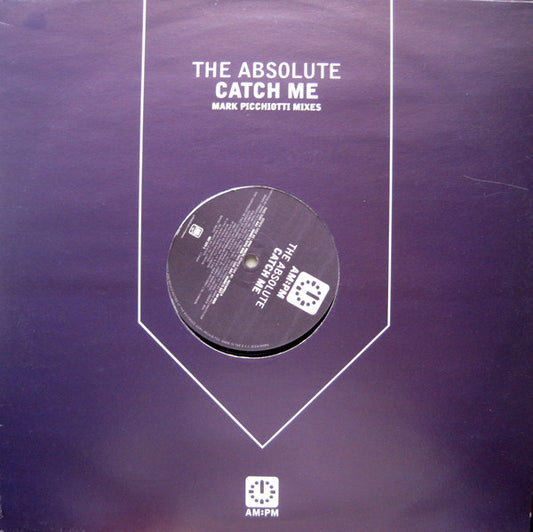 Absolute - Catch Me (Mark Picchiotti Mixes) - Used Vinyl Record 12"