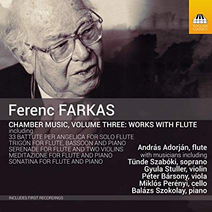 Andrea Horvath - Ferenc Farkas: Chamber Music - Works With Flute - CD