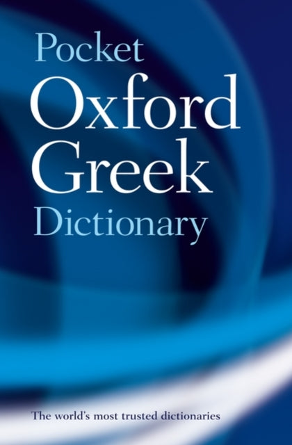 Pocket Oxford Greek Dictionary - Paperback