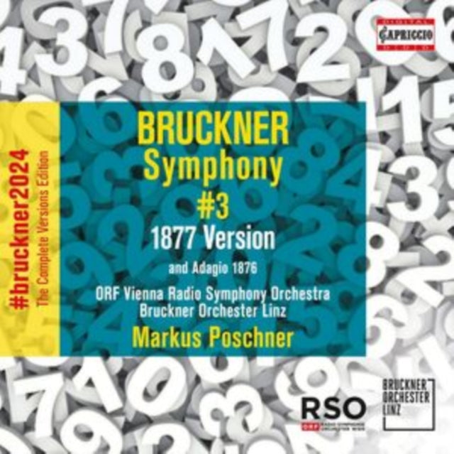 ORF VIENNA RADIO SO/ - BRUCKNER - SYMPHONY NO 3 - CD