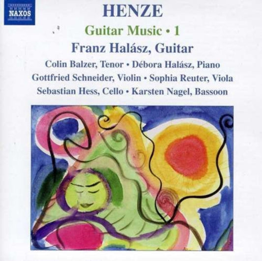 FRANZ HALASZ - HENZE: GUITAR MUSIC - CD