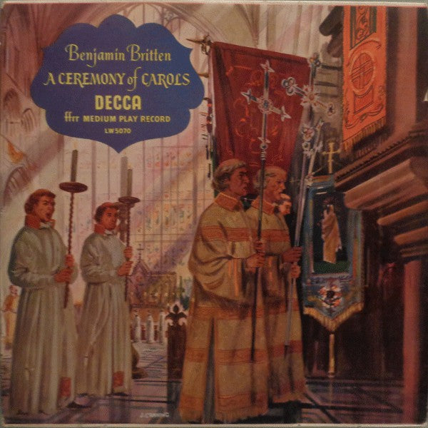 Benjamin Britten - A Ceremony Of Carols - Used Vinyl Record