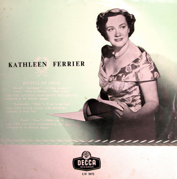 Kathleen Ferrier - Recital Of Arias - Used Vinyl Record