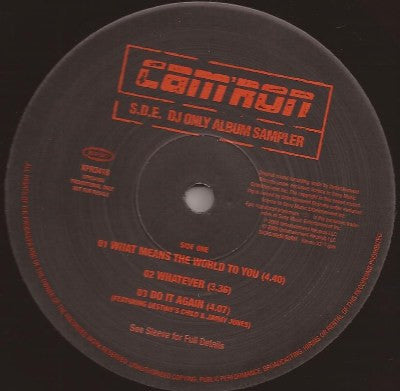Cam'ron - S.D.E. (DJ Only Album Sampler) - Used Vinyl Record