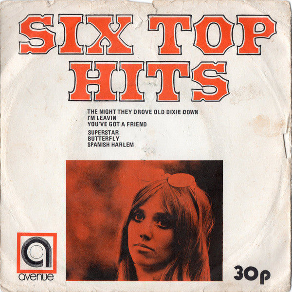 Alan Caddy Orchestra - Six Top Hits - Used Vinyl Record 7"