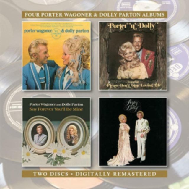 PORTER WAGONER & DOL - FOUND IT/PND/FOREVER/P&D - CD
