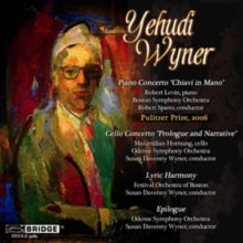 Maximilian Hornung - Yehudi Wyner: Piano Concerto Chiavi in Mano/... - C