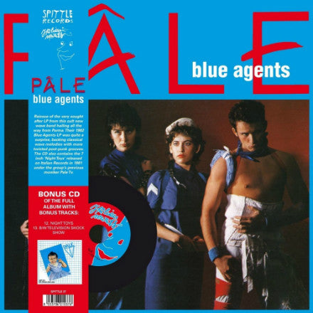 Pale TV - Blue Agents - Used Vinyl Record
