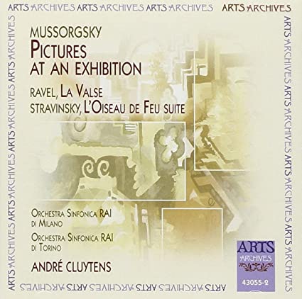 CLUYTEN ANDRE - MUSSORGSKY PICTURES AT AN EX - CD