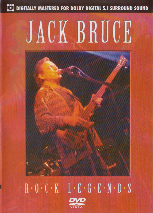 Jack Bruce - Rock Legends - New DVD