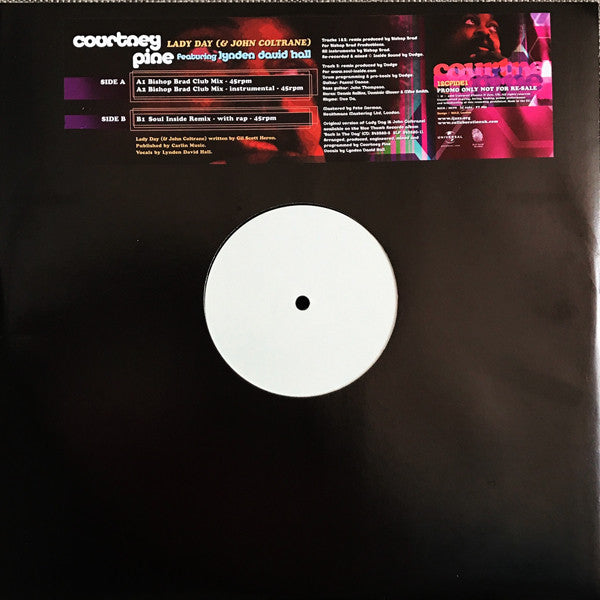 Courtney Pine - Lady Day (& John Coltrane) - Used Vinyl Recor