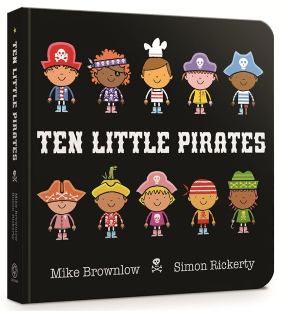 Mike Brownlow - Ten Little Pirates Board Book - Board book