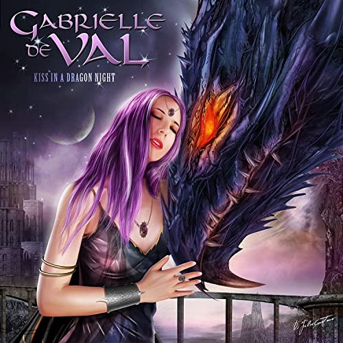 GABRIELLE DE VAL - KISS IN A DRAGON NIGHT - Vinyl Record VL