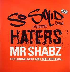 So Solid Crew - Haters - Used Vinyl Record 12"