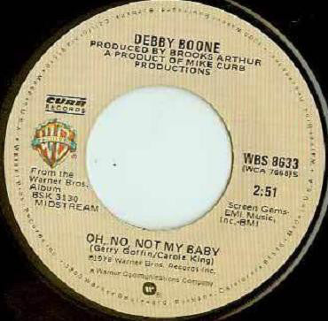 Debby Boone - Oh, No, Not My Baby / When You're Loved - Used Vinyl Re