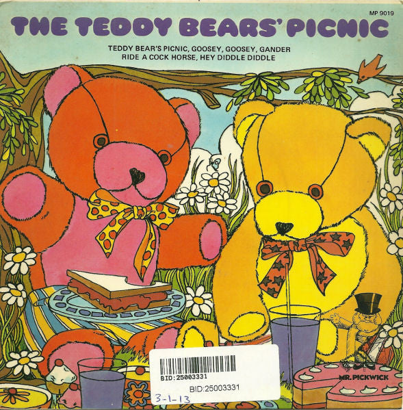 Unknown Artist - Teddy Bears' Picnic - Used Vinyl Record 7"