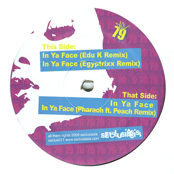 Dev79 - In Ya Face - New Vinyl Record 12"