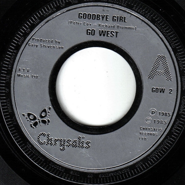 Go West - Goodbye Girl - Used Vinyl Record 7"