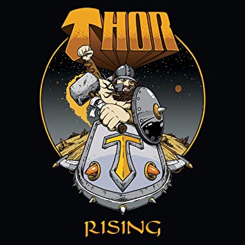 THOR - RISING (GOLD VINYL) - Vinyl Record