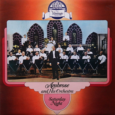 Ambrose & His Orches - Saturday Night - Used Vinyl Record