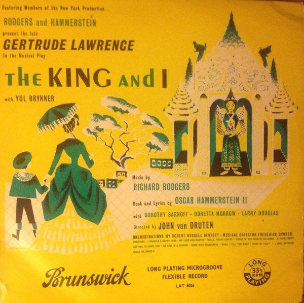 Gertrude Lawrence - King And I - Used Vinyl Record